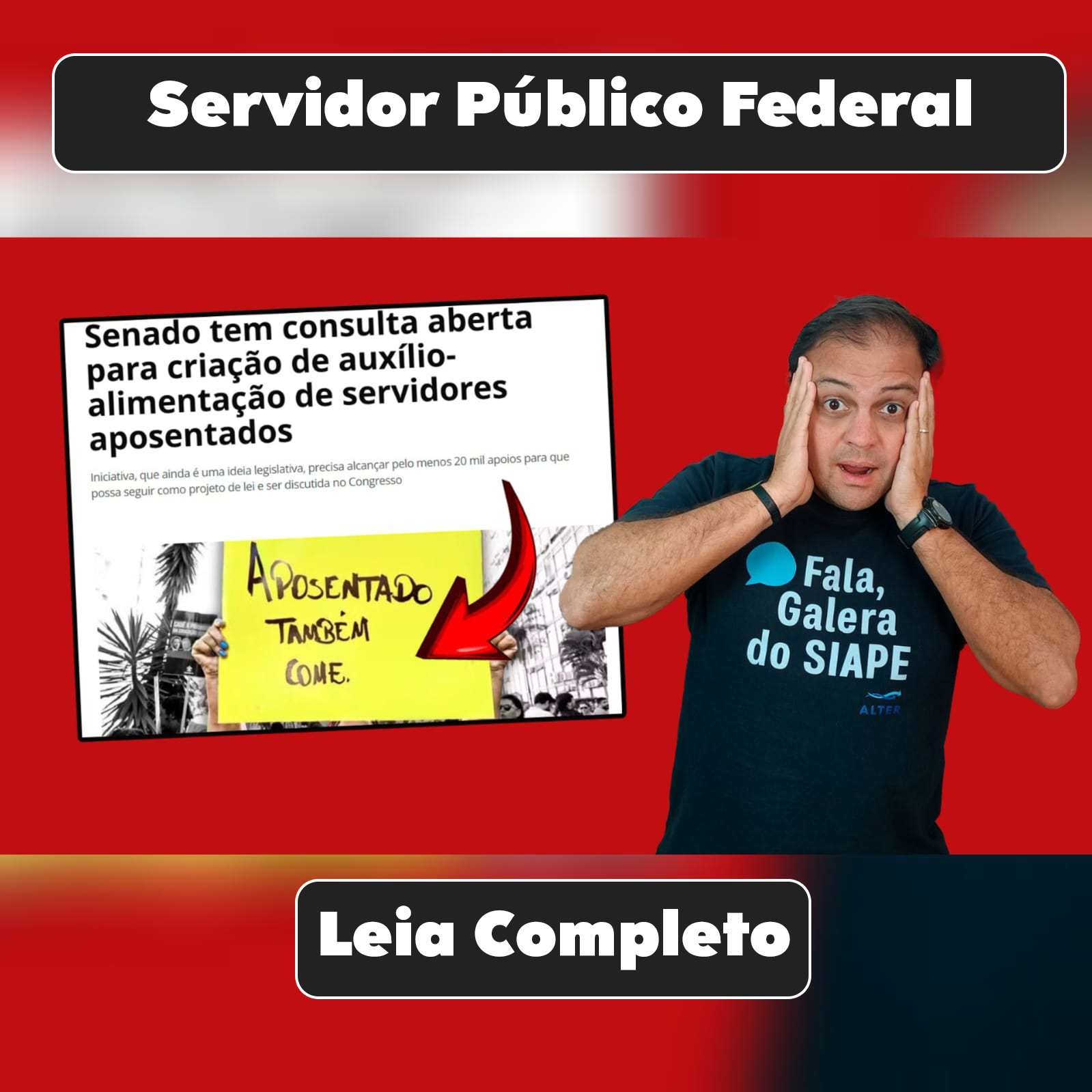 Servidores Aposentados Podem Ganhar Auxílio-Alimentação? Sua Ajuda é Crucial!