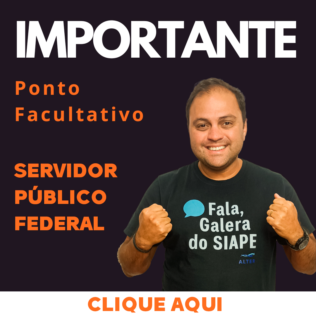 ponto facultativo dia do servidor publico