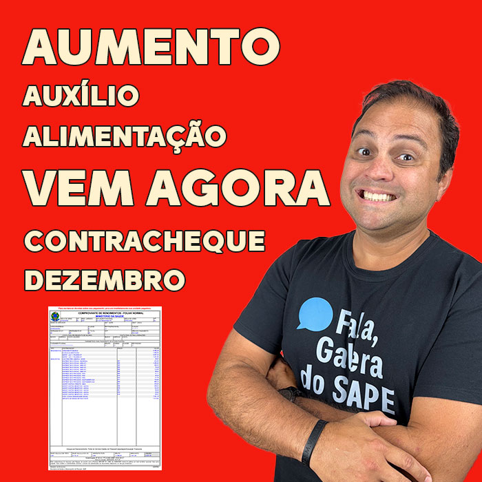 aumento auxilio alimentação siape servidor publico federal