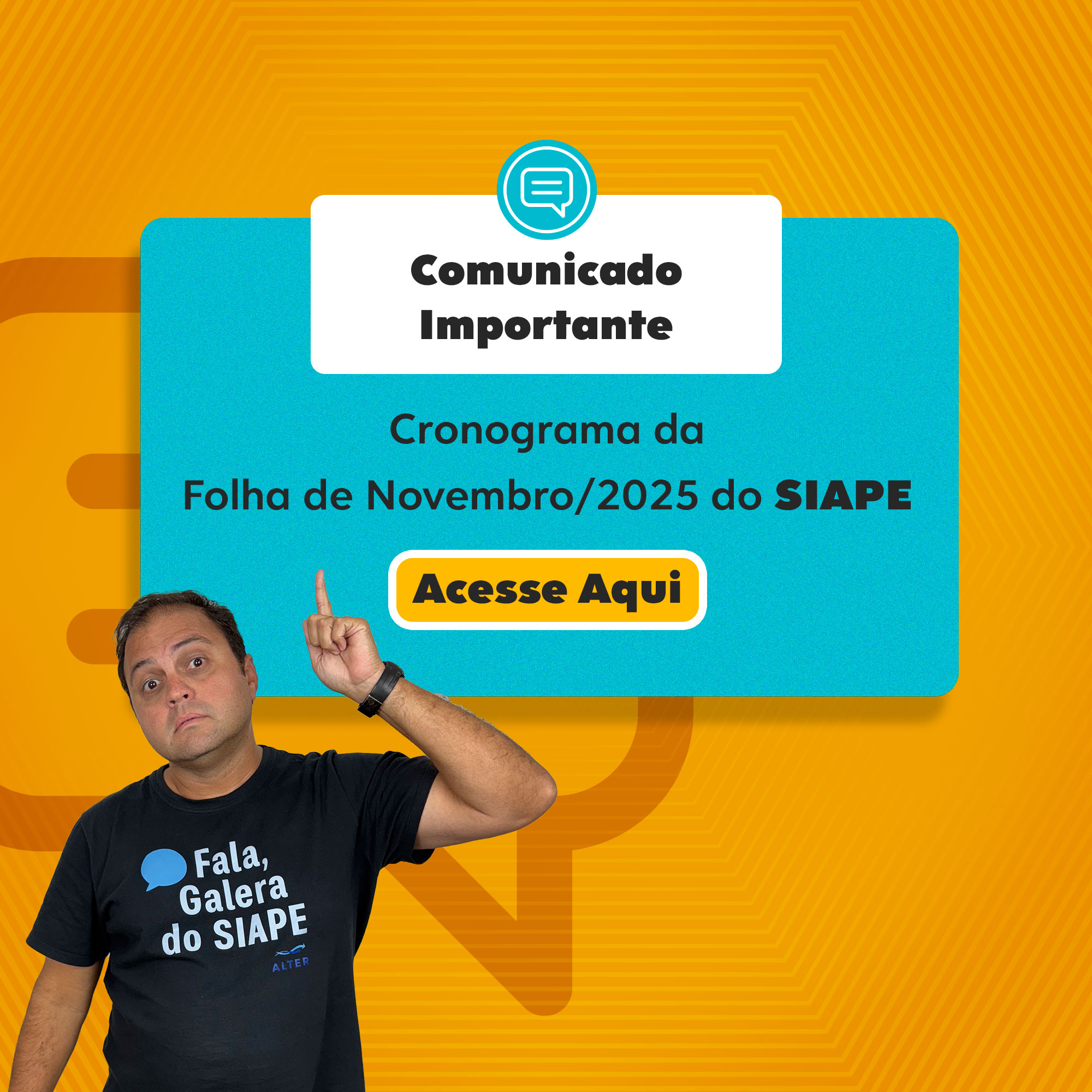 Cronograma de pagamento SIAPE – Datas Essenciais para Servidores Públicos | NOVEMBRO de 2025