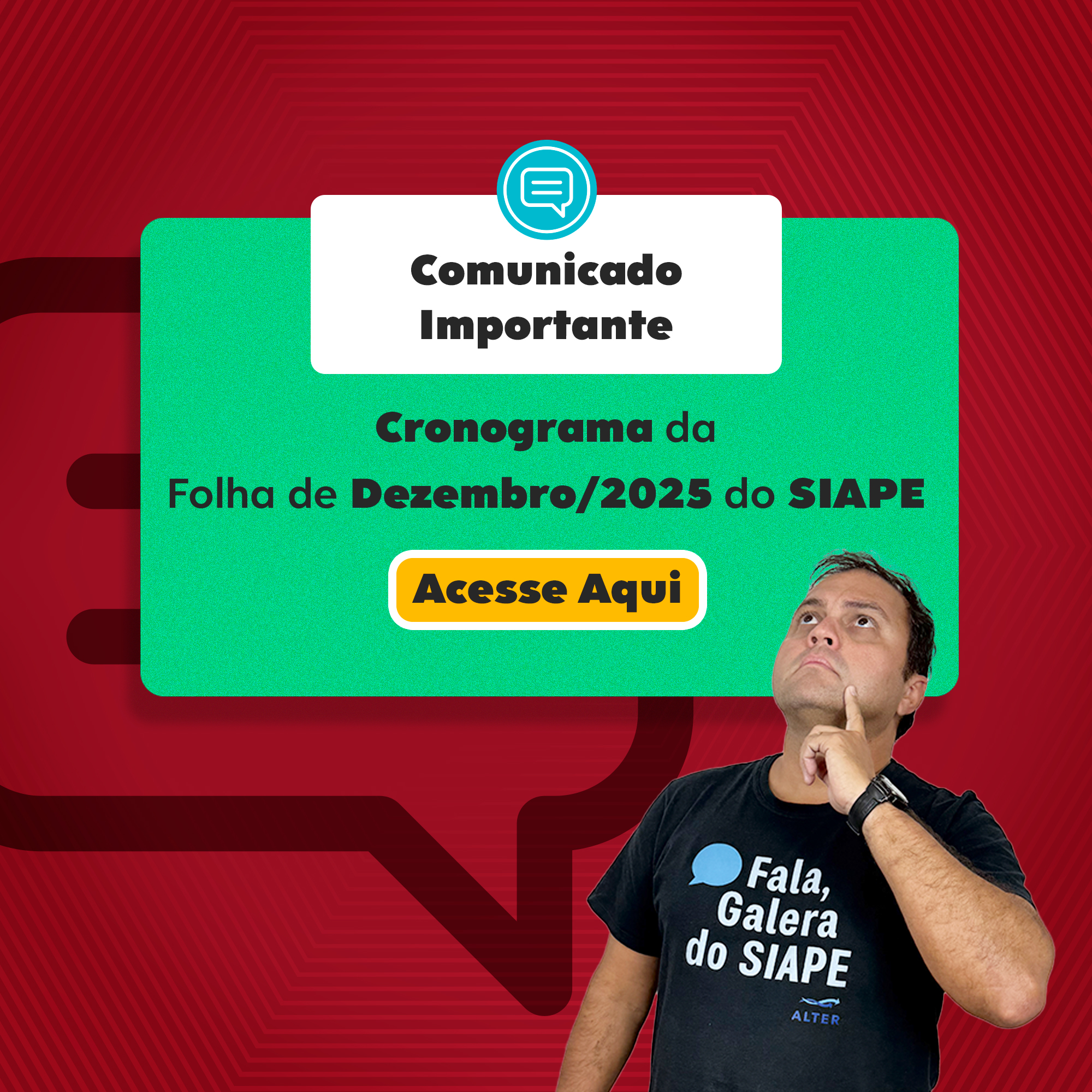 Cronograma de pagamento SIAPE – Datas Essenciais para Servidores Públicos | DEZEMBRO de 2025
