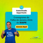 Cronograma de pagamento SIAPE – Datas Essenciais para Servidores Públicos | janeiro de 2026