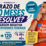 Prazo de 120 meses resolve a margem negativa dos servidores federais?