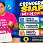 CRONOGRAMA SIAPE DE OUTUBRO: CADA DATA MERECE SUA ATENÇÃO!