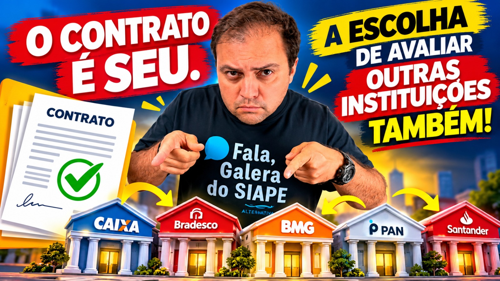 Seu banco não vai bater na sua porta para oferecer um troco melhor!