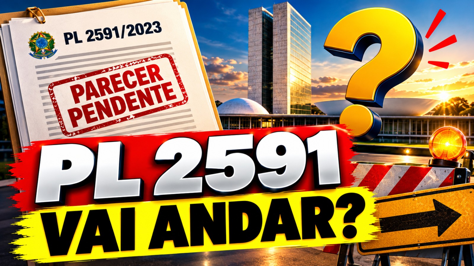 PL 2591/2023: O CONGRESSO VOLTOU! O QUE FALTA PARA O PROJETO AVANÇAR?